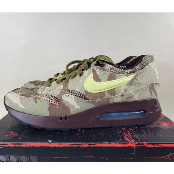 Nike Air Max 1 '86 OG Camo Mens Size 11.5 FN8358-200 Light Lemon Twist New - Picture 10 of 16